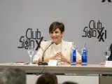 La ministra de Vivienda y Agenda Urbana, Isabel Rodríguez, participa en un almuerzo informativo organizado por el Club Siglo XXI.