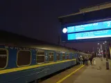 Imagen del Kiev Express en Varsovia.