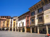 Plaza Mayor de Graus (Región de Ribagorza, Huesca)