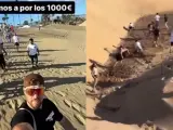 Estos son los 'youtubers' tras Alvi_ent, la cuenta que ha generado el caos tras esconder 1.000 euros en las dunas de Maspalomas