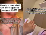 La mujer a la que le ofrecieron compartir cama en un viaje de trabajo.