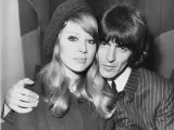 Pattie Boyd y George Harrison.