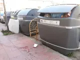 Contenedores de basura en Almería