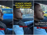 El vídeo viral del 'streamer' y taxista Mario.