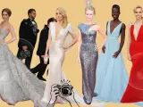 Los mejores 'looks' de la alfombra roja de los Premios Oscar.