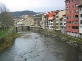 Río Deba, en Guipúzcoa.