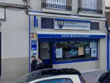 Administración de loterías de Almodóvar del Campo, Ciudad Real.