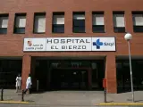 Exterior del hospital El Bierzo de León.