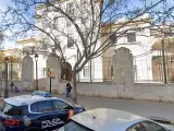 Comisaría de Policía del distrito de Abastos en Valencia, zona donde se produjo el homicidio.