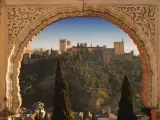 Vista de la Alhambra de Granada.