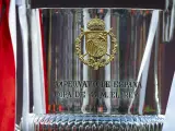 Detalle del trofeo de Copa del Rey.