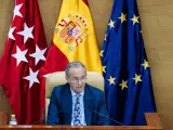 Rifirrafe entre el presidente de la Asamblea y Más Madrid: "Si no tienen argumentos pues cállense"