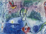 'Commedia dell’arte' (1959), de Marc Chagall