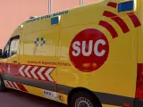 Ambulancia del Servicio de Urgencias Canario, en una imagen de archivo.