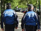 Agentes de la Policía Municipal del Ayuntamiento de Madrid.