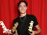 El 'youtuber' Plex en los Premios Ídolo.