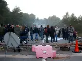 Un vídeo de como están siendo las protestas por el asesinato de la cocinera.