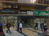 Galerías donde se ubica la administración de Loterías nº 1 de Ceuta.