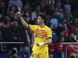 Joao Félix celebra su gol en el Metropolitano