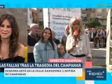 Susanna Griso se traslada a Valencia para vivir las Fallas.