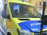 Ambulancia interceptada en Ceuta con hachís.