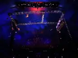 Espectáculo de trapecio aéreo del Cirque du Soleil.