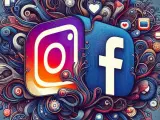 Logos de Instagram y Facebook.