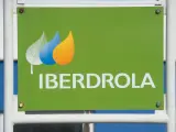 Letrero de Iberdrola.
