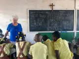 Rosario Fumanal, misionera en Haití