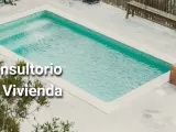 Vista de una piscina
