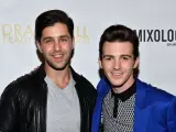 Josh Peck y Drake Bell, en abril de 2014.