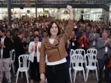 Diana Morant en el cierre del congreso del PSPV