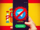 Prohibición de Telegram en España.