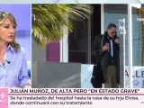 Sandra Aladro informa del estado de salud de Julián Muñoz.