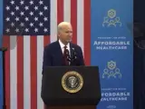 El presidente de EE UU, Joe Biden ,en un acto público en California.