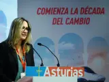 Rita Camblor, vicesecretaria de Organización del PSOE en Asturias.