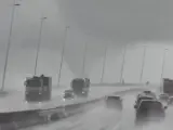 Impresionante tornado en Lisboa.