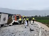 Accidente en Soria.