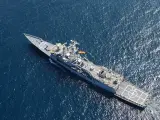 Buque español dentro de la Operación Sea Guardian de la OTAN.