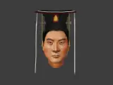 Recreación del rostro del emperador Wu.