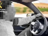 Captura del vídeo subido a Instagram en el que se observa al conductor pilotando a 247 km/h.