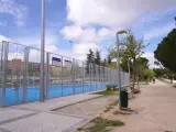 Instalación deportiva del Parque de Los Llanos de Hortaleza.