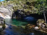 Poço Azul, un paraje natural integrado en el Parque Nacional de Peneda de Gerês