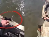El rescate 'in extremis' de una mujer a punto a lanzarse al vacío desde un puente