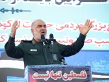 November 18, 2023, Tehran, Iran: Islamic Revolutionary Guard Corps (IRGC) commander-in-chief, Major General HOSSEIN SALAMI, speaks during an anti-Israeli rally to show solidarity with the people of Gaza at Enqelab-e Eslami (Islamic Revolution) Square in Tehran. Thousands of Israelis and Palestinians have died since the militant group Hamas launched an unprecedented attack on Israel from the Gaza Strip on 07 October 2023 and the Israeli strikes on the Palestinian enclave that followed it. Europa Press/Contacto/Rouzbeh Fouladi (Foto de ARCHIVO) 18/11/2023
