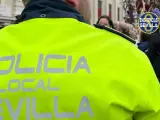 Un agente de la Policía Local de Sevilla.
