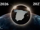 Próximos eclipses visibles desde España.