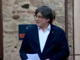 Carles Puigdemont tiene clara su apuesta al caballo de la amnistía, que sin embargo deberá llegar a la meta antes de que el eurodiputado pierda su aforamiento y se exponga a una posible detención.