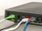 Cables de una red ADSL en Espa&ntilde;a