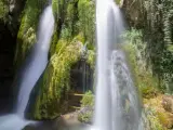 Cascada de Calomarde en la Sierra de Albarrac&iacute;n